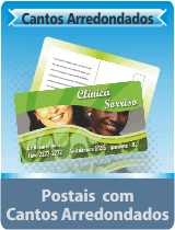 Postal com Cantos Arredondados